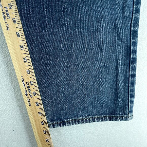 Signature Levi's Mens Jeans Blue Tag Size 40x30 (39x30) Relaxed Straight - Picture 4 of 11